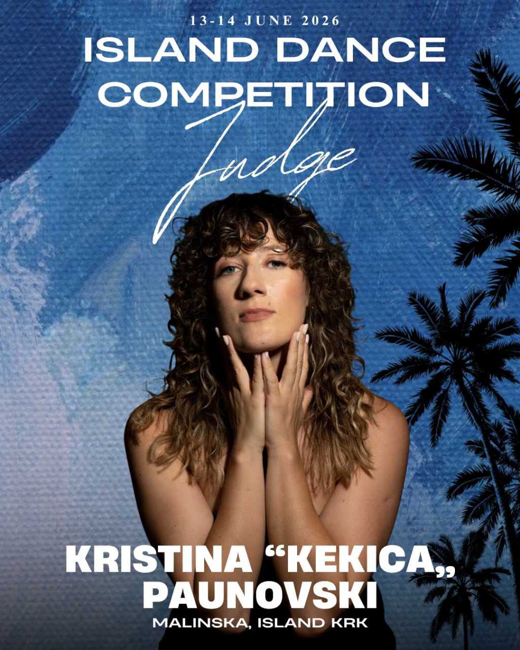 Kristina Paunkovski Kekica at Island Dance Competition